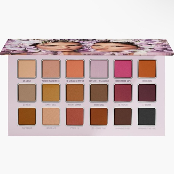 Kylie Cosmetics Kendall Pressed Powder Palette Matte Eyeshadow Face Powders - Picture 6 of 6